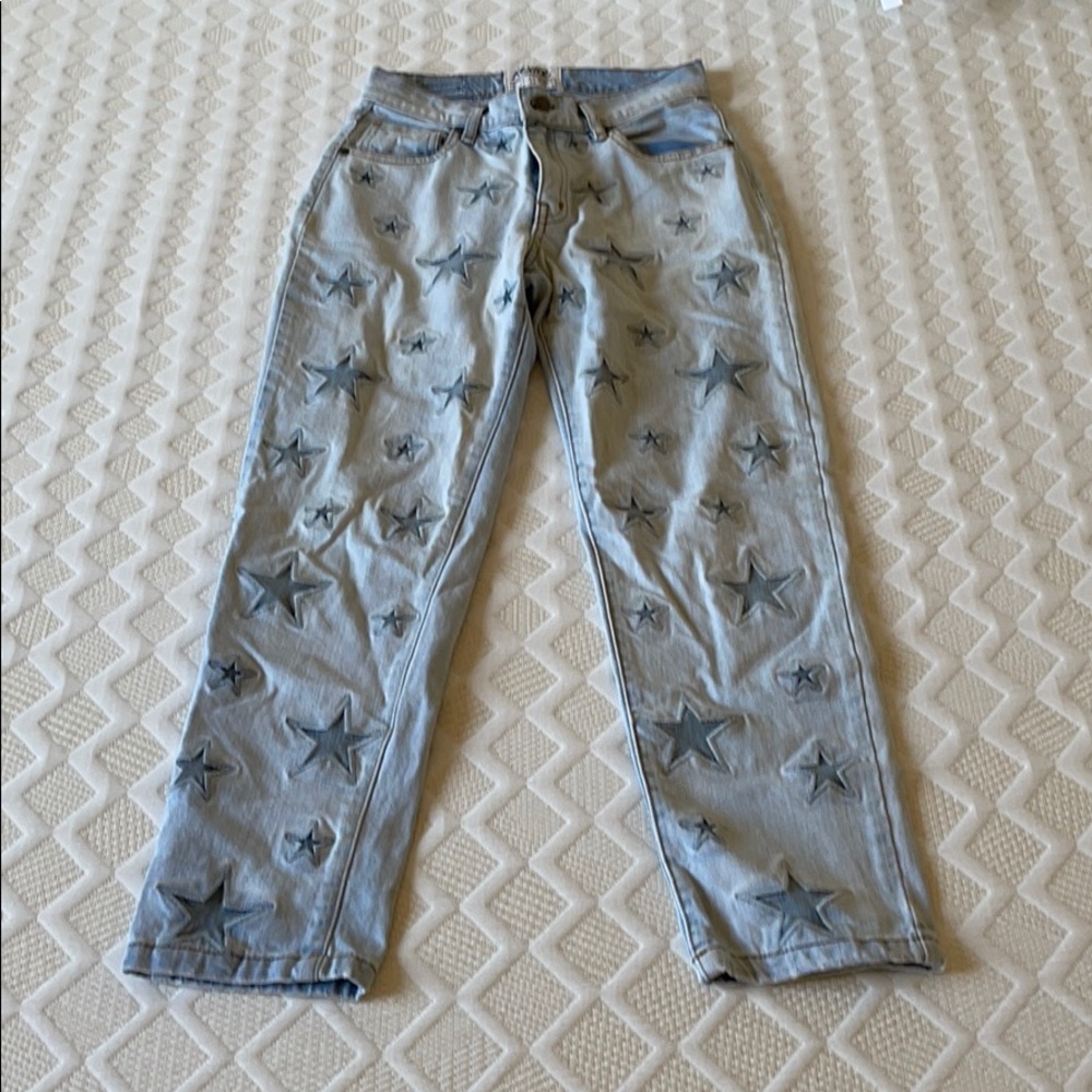 Revice size 26 straight leg star jeans